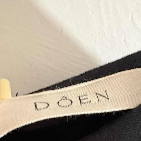 Doen Monroe Black Linen Sailor Dress - Picture 2 of 12